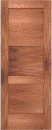 Flat  Panel   Jackson  Spanish  Cedar  Doors